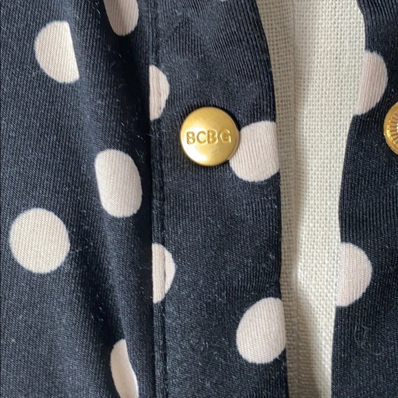 BCBGMaxAzria Y2K clueless polka dot retro vintage mod top set - Picture 7 of 11